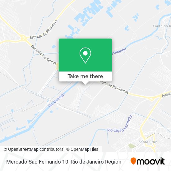 Mercado Sao Fernando 10 map
