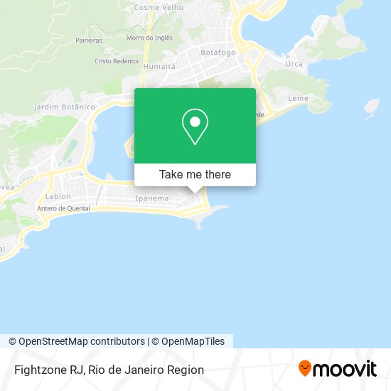 Mapa Fightzone RJ