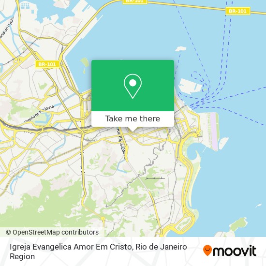 Igreja Evangelica Amor Em Cristo map