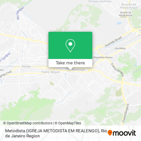 Metodista (IGREJA METODISTA EM REALENGO) map