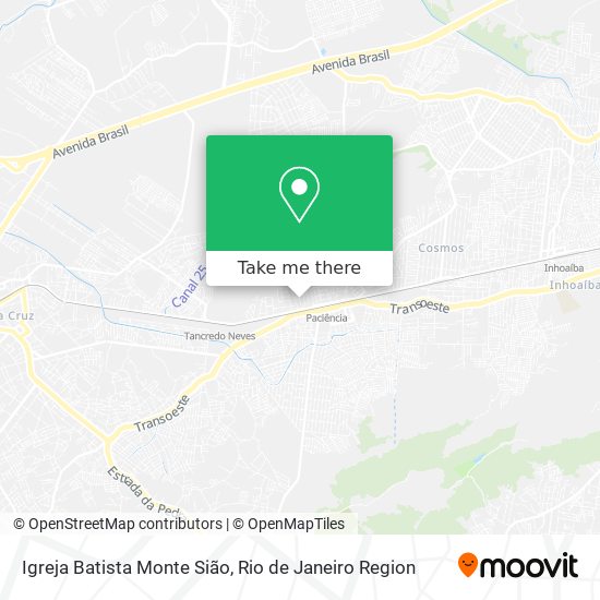 Igreja Batista Monte Sião map