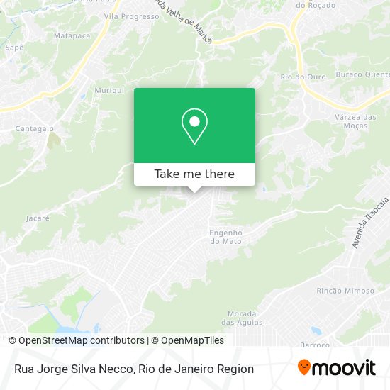 Rua Jorge Silva Necco map