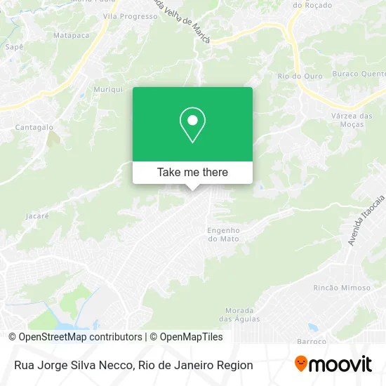 Rua Jorge Silva Necco map