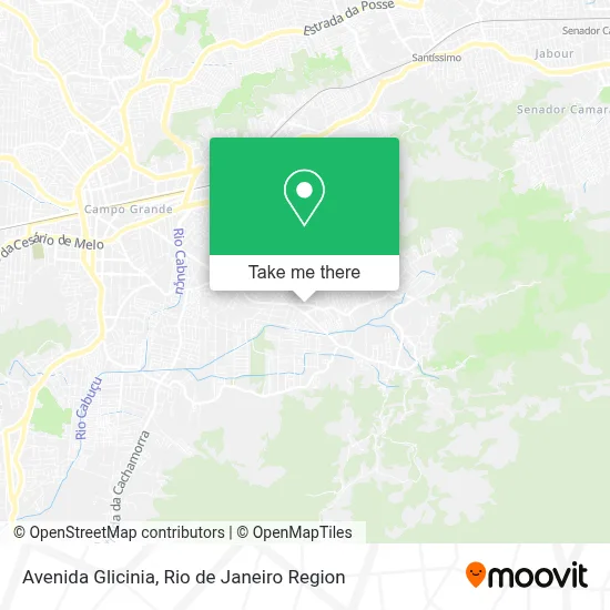 Avenida Glicinia map