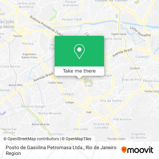 Posto de Gasolina Petromasa Ltda. map