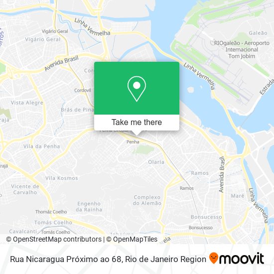 Rua Nicaragua Próximo ao 68 map