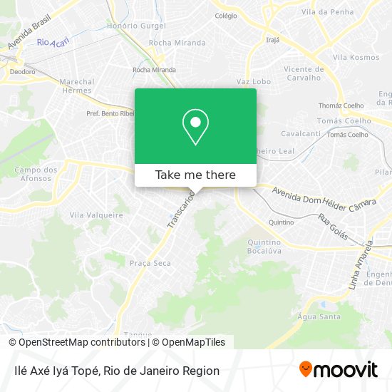 Ilé Axé Iyá Topé map