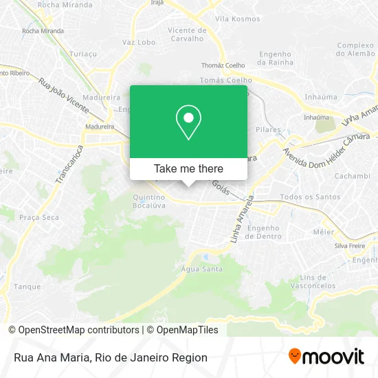 Rua Ana Maria map