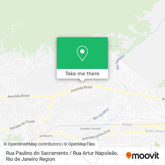 Rua Paulino do Sacramento / Rua Artur Napoleão map