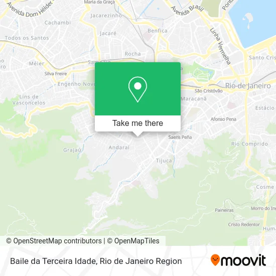 Baile da Terceira Idade map