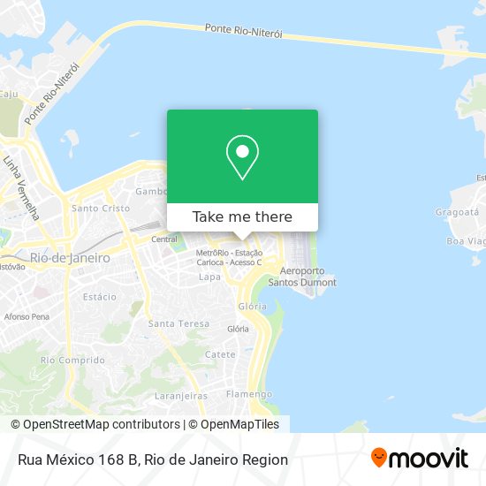 Rua México 168 B map