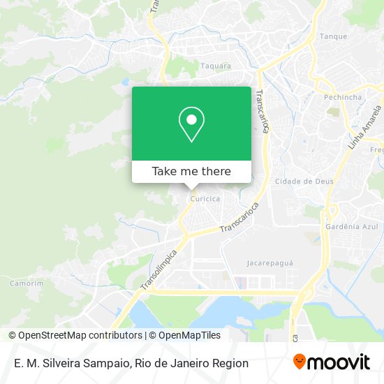 E. M. Silveira Sampaio map