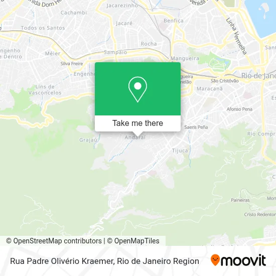 Rua Padre Olivério Kraemer map