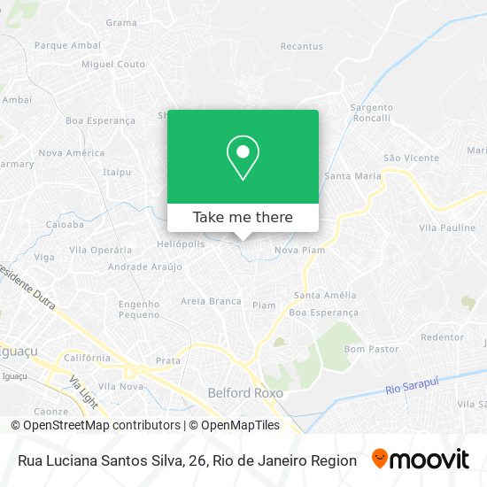 Rua Luciana Santos Silva, 26 map