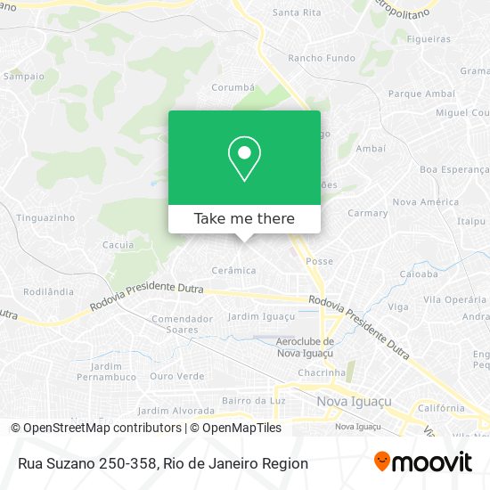 Rua Suzano 250-358 map