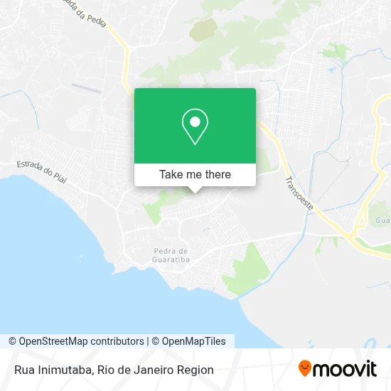 Rua Inimutaba map