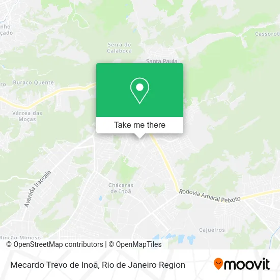 Mecardo Trevo de Inoã map