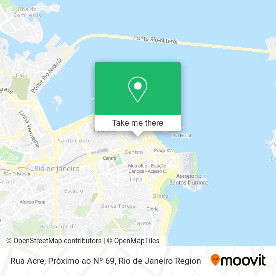 Rua Acre, Próximo ao Nº 69 map