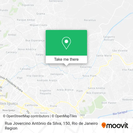 Rua Jovercino Antônio da Silva, 150 map