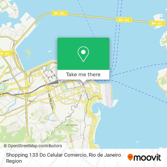 Shopping 133 Do Celular Comercio map