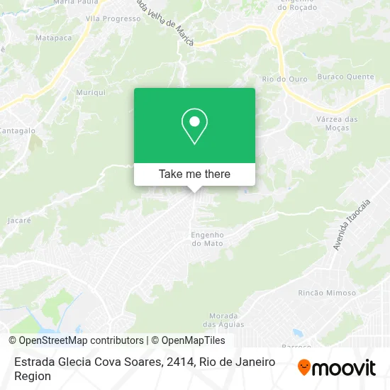 Estrada Glecia Cova Soares, 2414 map