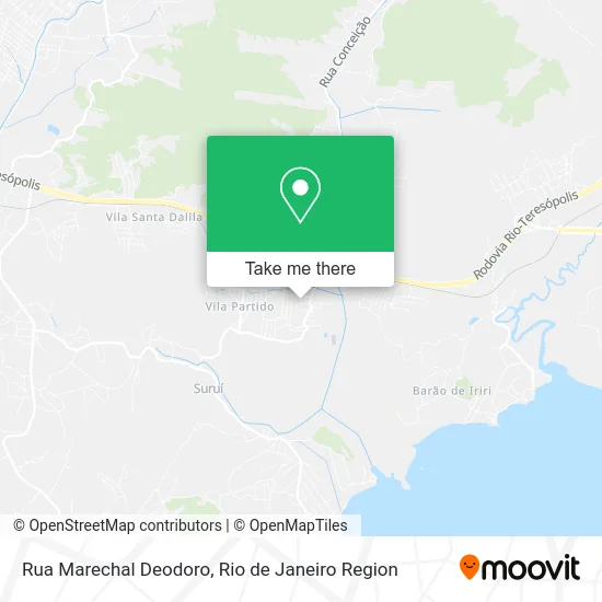 Rua Marechal Deodoro map