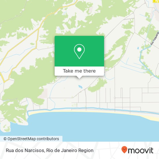 Rua dos Narcisos map