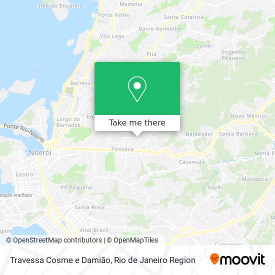 Travessa Cosme e Damião map