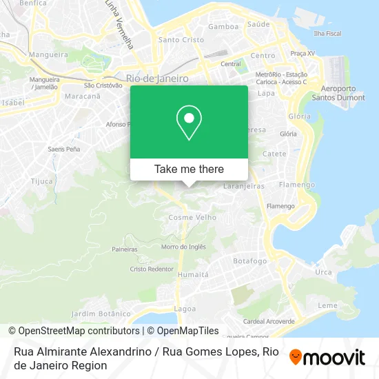 Rua Almirante Alexandrino / Rua Gomes Lopes map