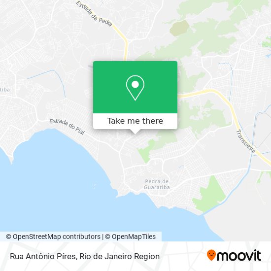 Rua Antônio Píres map