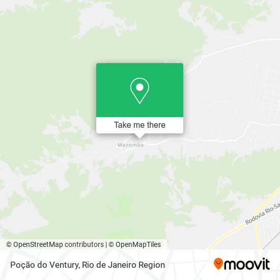 Poção do Ventury map