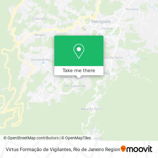 Virtus Formação de Vigilantes map