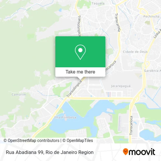 Rua Abadiana 99 map