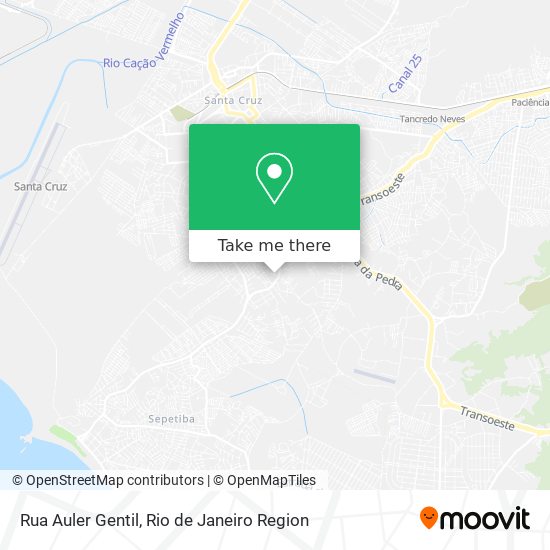 Rua Auler Gentil map