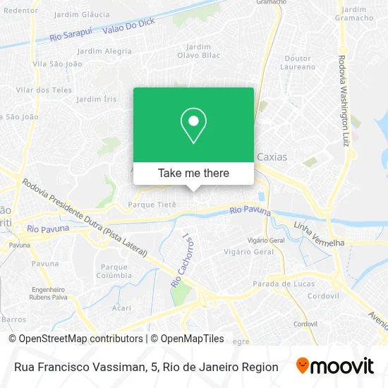 Rua Francisco Vassiman, 5 map