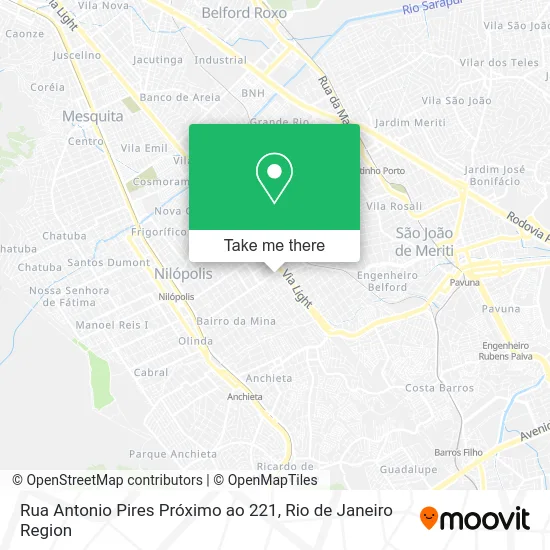 Rua Antonio Pires Próximo ao 221 map