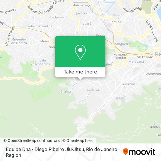 Equipe Dna - Diego Ribeiro Jiu-Jitsu map