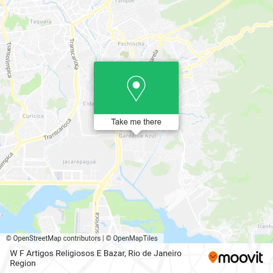 W F Artigos Religiosos E Bazar map