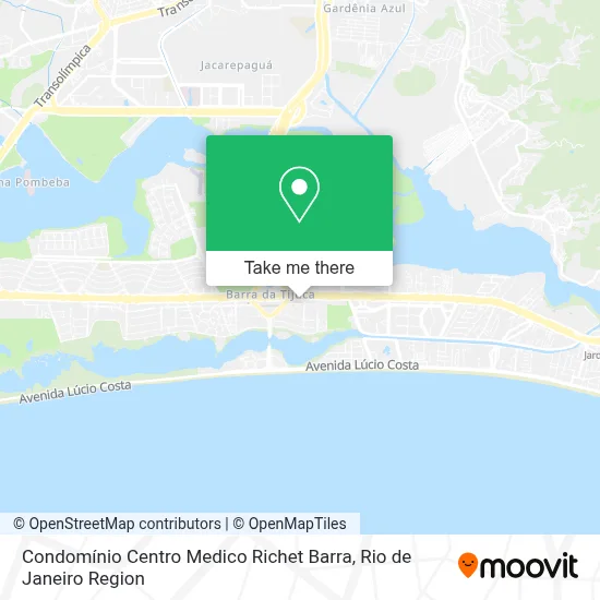 Condomínio Centro Medico Richet Barra map