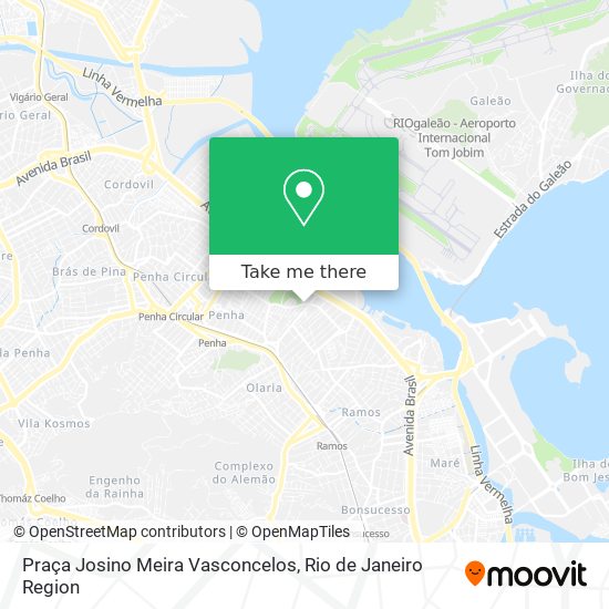 Mapa Praça Josino Meira Vasconcelos