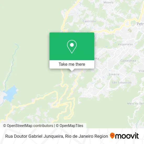 Rua Doutor Gabriel Junqueira map