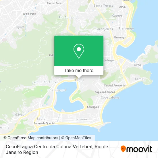 Cecol-Lagoa Centro da Coluna Vertebral map