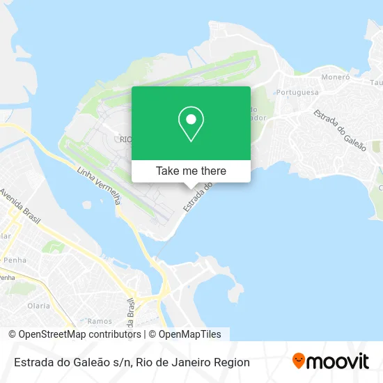 Estrada do Galeão s/n map
