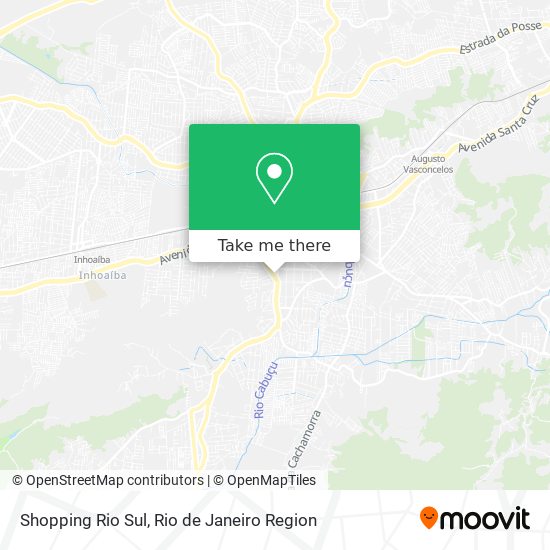 Mapa Shopping Rio Sul
