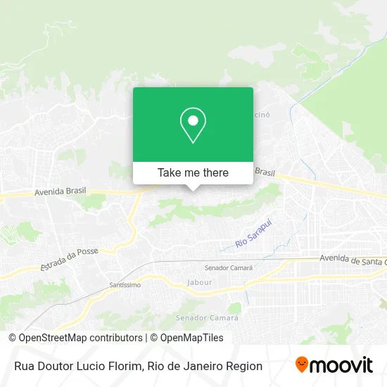 Rua Doutor Lucio Florim map
