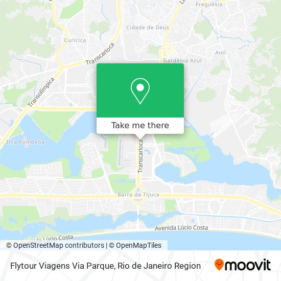 Mapa Flytour Viagens Via Parque