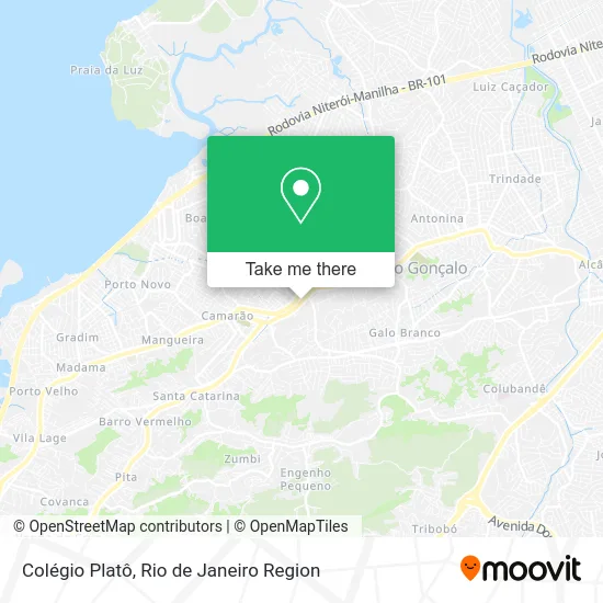Colégio Platô map