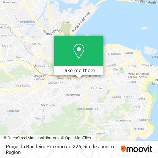 Praça da Bandeira Próximo ao 226 map