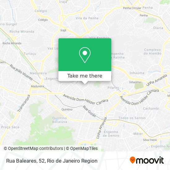 Rua Baleares, 52 map