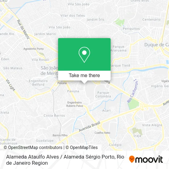 Alameda Ataulfo Alves / Alameda Sérgio Porto map
